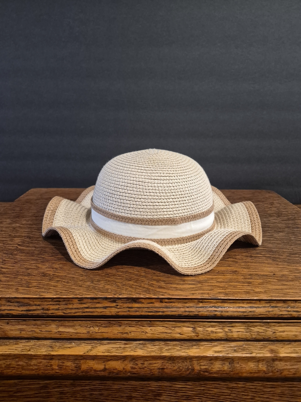 HNM kids Woven Straw Sun Hat